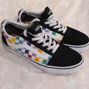 SALE! Like New Womens Vans Off The Wall Shoes. 9.5